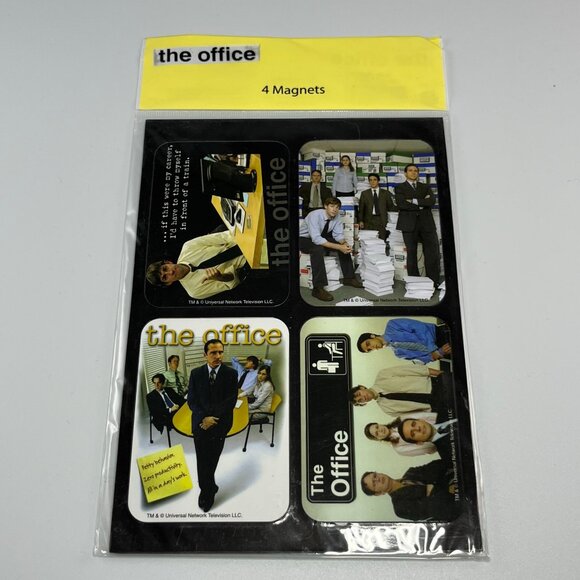 NBC's The Office TV Show Notepads, Magnets & Pens | Dwight, Jim, Michael - Picture 3 of 8